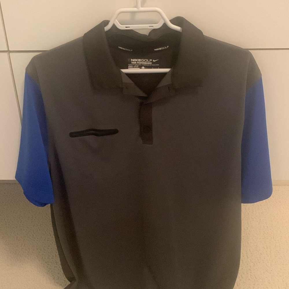 Nike Dri Fit golf polo